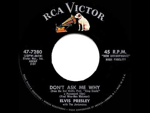 1958 HITS ARCHIVE: Don’t Ask Me Why - Elvis Presley