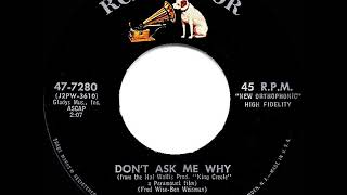 1958 HITS ARCHIVE: Don’t Ask Me Why - Elvis Presley