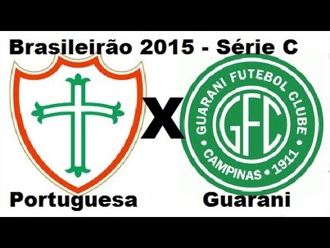 Portuguesa 1 x 0 Guarani - Brasileirão 2015 Serie C - Jogo Completo