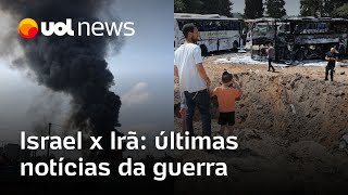 Israel x Irã: novo ataque de mísseis; ameaça de Trump e reunião do G7, últimas notícias do conflito