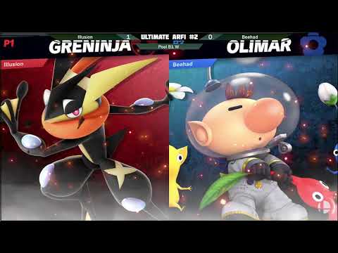 ARFI #2 - Illusion (Greninja) vs Beehad (Olimar)