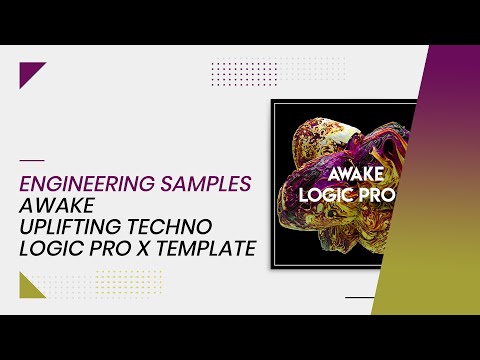 Engineering Samples - AWAKE - Dark Techno - Logic Pro X Template Showcase
