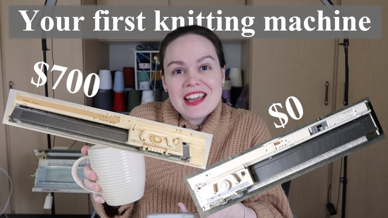 How to buy your first knitting machine