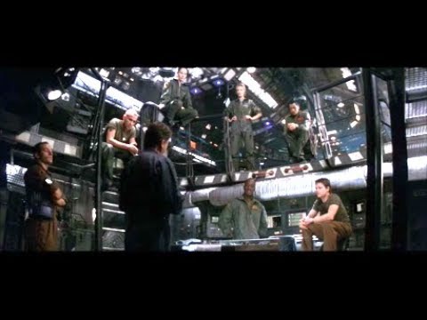 Liberate Mae?... Save Me - Arriving In Neptune's Orbit - Scene from 1997 Movie Event Horizon