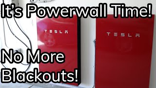 Tesla Powerwalls Installed: No More Blackouts!