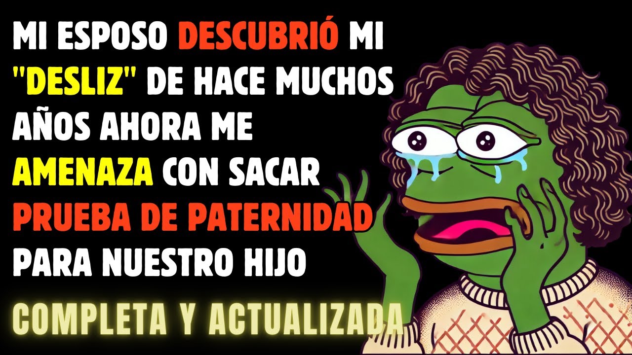 Mi esposo me AMENAZA con hacer PRUEBA de PATERNIDAD a nuestro HIJO por un "DESLIZ" que tuve