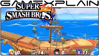 Pirate Ship Stage DLC Tour! - Super Smash Bros Wii U