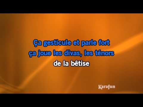 Karaoké Comme ils disent - Charles Aznavour *
