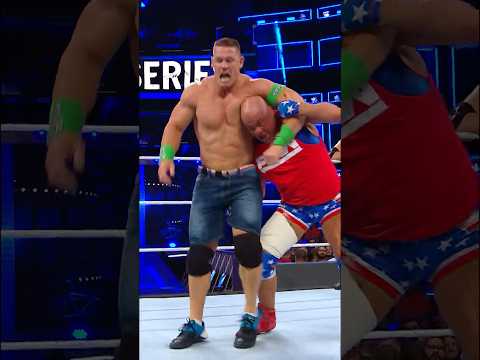 John Cena and Kurt Angle run it back like it's 2005 all over again at #SurvivorSeries