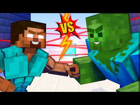 BRAVE - HEROBRINE RUN CHALLENGE - Minecraft Animation