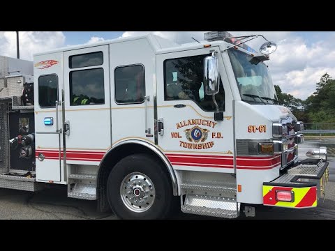 Allamuchy Township Fire Department Engine 91-61 and Command 91-85