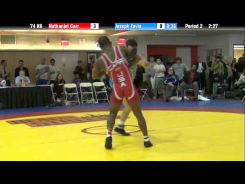 FS 74 KG   Nate Carr vs Joseph Favia