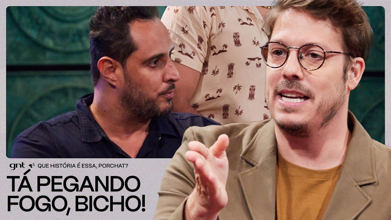 O amigo de Leandro não sabia que namorava 'XANA TROVÃO'! 😂 | Que História É Essa, Porchat? | GNT