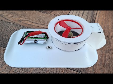 One of my old hovercraft projects revisited