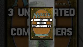 Alpha Commanders With Less Than 1000 Decks