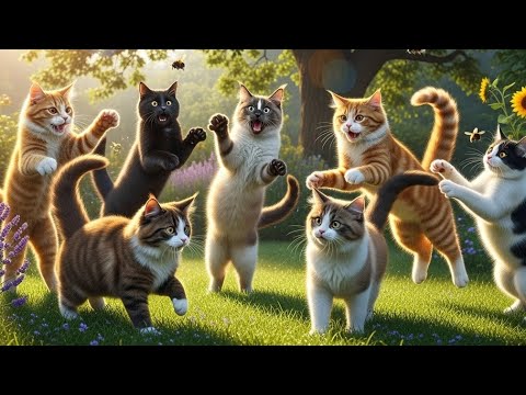 Cute and Funny Cats Playing Together | Best Cat Moments #cutecats #funnycatvideos