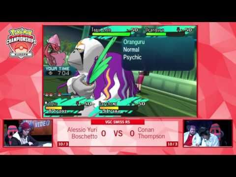 Conan Thompson vs Alessio Yuri Boschetto DAY 2 VGC 17 European International Championships