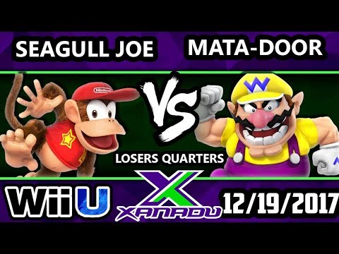 S@X 233 Smash 4 - Seagull Joe (Diddy Kong, Sonic) Vs. Mata-Door (Wario) - SSB4 Losers Quarters