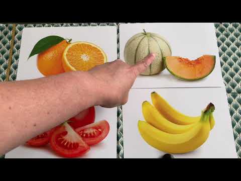 ⭐️PETITE SECTION : langage - imagier (1 ) les fruits et légumes