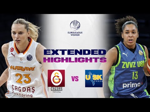 Galatasaray Cagdas Faktoring v ZVVZ USK Praha | Full Game Highlights | EuroLeague Women 2025-26