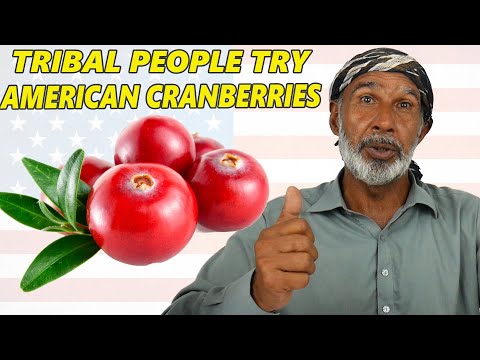 Tribal People Try American Cranberry for the First Time