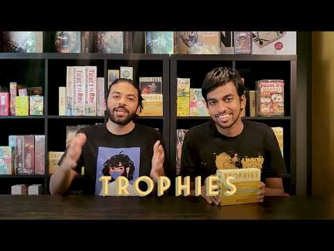 How to Play • Trophies • A light hearted party game for 2-30