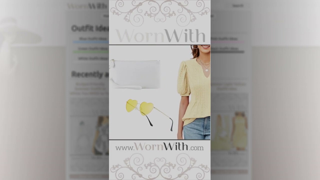 Summer Trendy Yellow Outfit Idea Yellow Cute Trendy Outfit Idea to Try this Summer