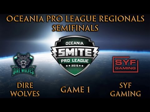 Oceania Regionals - Dire Wolves vs SYF Gaming Game 1 (Semifinals)