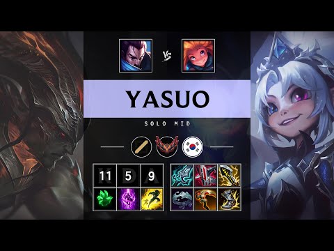 Yasuo Mid vs Zoe: Unstoppable - KR Grandmaster Patch 14.24
