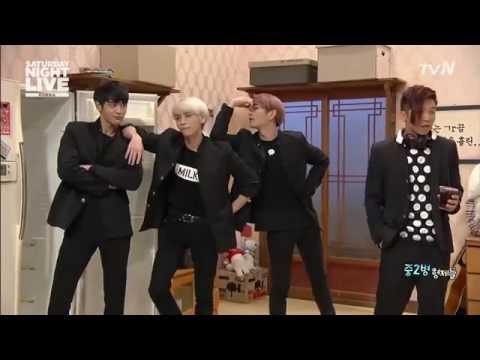 'Dibidibidis my name is Minho' SHINee on SNL Korea (eng sub)