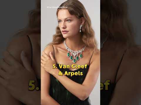 Top 10 Most Expensive Jewelry Brands in the World 2024 #shorts