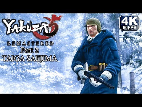 YAKUZA 5 Remastered - PART 2 Chapter 3 - FROZEN ROAR  Walkthrough (4K)