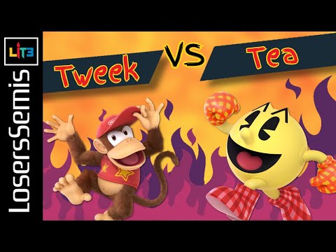 Tweek (Diddy Kong) vs Tea (Pacman) - Litvitational 3 - Ultimate Singles - Losers Semis