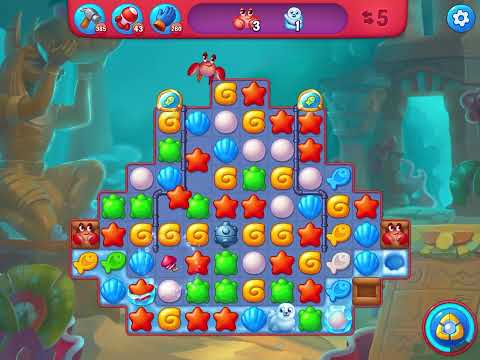 Fishdom Hard level 6361 no boosters フィッシュダム ハード [Friend's]