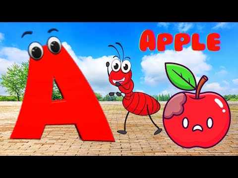 Learn the ABC phonics song | Insects Alphabet song | Nursery rhymes | ABC educational song
