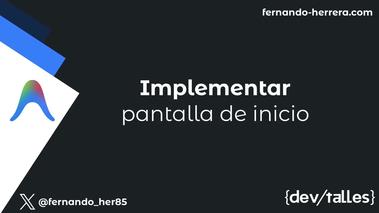 VibeCoding: 10/15 - Implementar la pantalla de inicio
