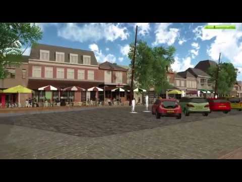 Impressie herinrichting Markt Boxtel