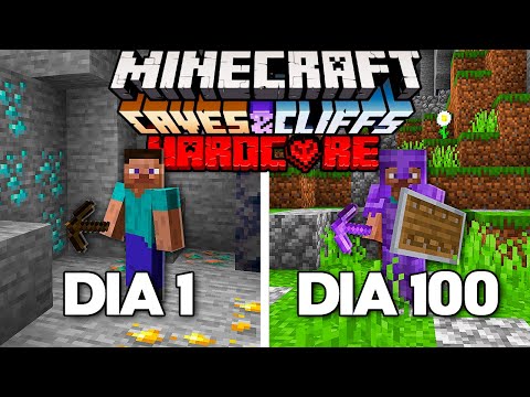 Onerb - I SURVIVED 100 DAYS in A CAVE in Minecraft 1.17 Hardcore - THE MOVIE