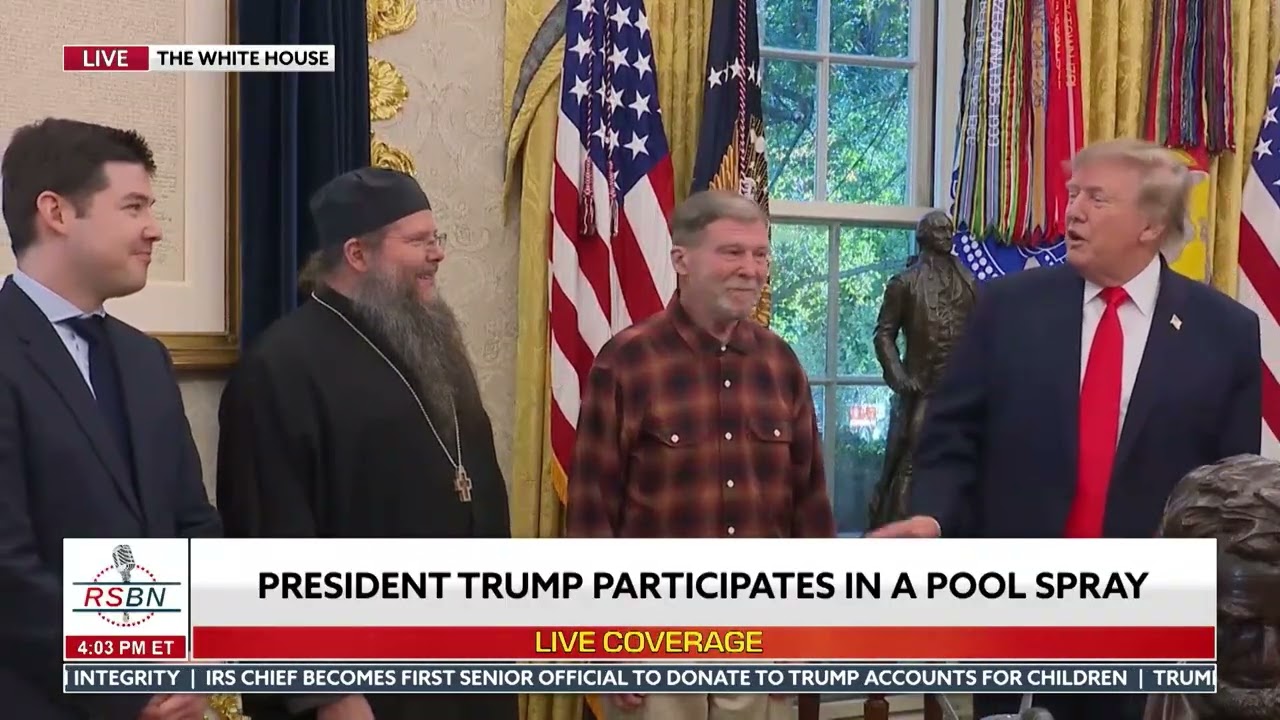 President Trump Tells Story of Saving Stephen Hubbard From Russian Custody - 10/30/26