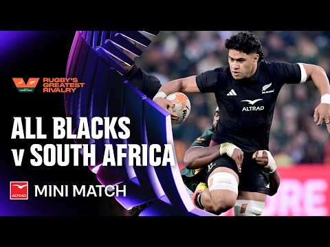 MINI MATCH | All Blacks v South Africa | Third Test, Johannesburg, 2026