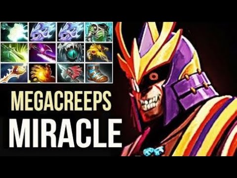 WTF BUILD DOTA2 600+ Damage Machine Gun Killer Silencer Miracle- vs MEGACREEPS EPIC Craziest Game 7