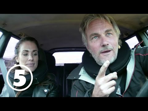 Harald Treutiger och Tilde Fröling i rally