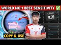 WORLD NO.1 BEST SENSITIVITY ✅ EAST PUBGM SENSITIVITY | BGMI |