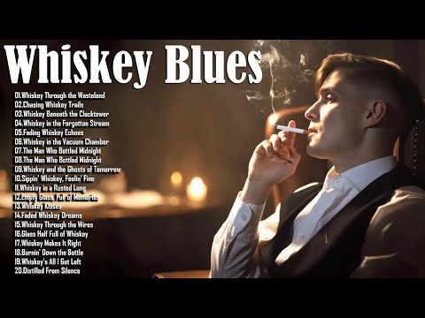 Relaxing Whiskey Blues Music | Best Of Slow Blues /Rock Ballads | Fantastic Electric Guitar Blues