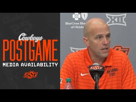Cowboy Basketball Media Availability | Oklahoma State Postgame vs. Oklahoma (12-13-2025)