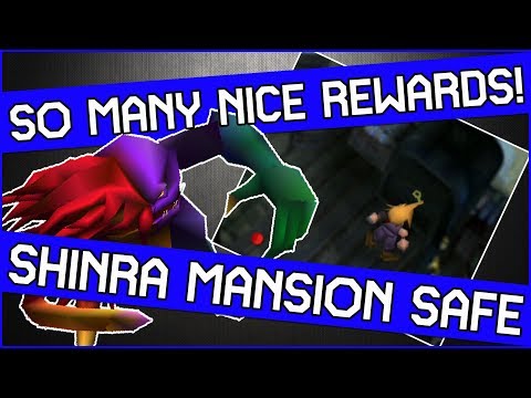 WOW! Opening the safe for COOL STUFF in Final Fantasy 7 - PS4 Platinum Walkthrough