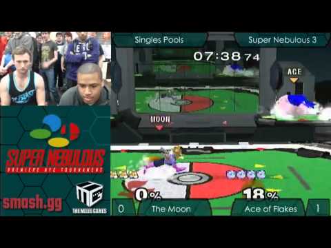 SN3 - Ace of Flakes (Jigglypuff) vs The Moon (Fox) Round 1 Pools
