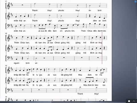 Christmas Canon of Peace - Soprano