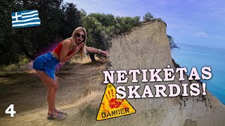 Likom be žado! Įspūdingas Korfu skardis ir apleistas Old Peritheia kaimas – 4 serija
