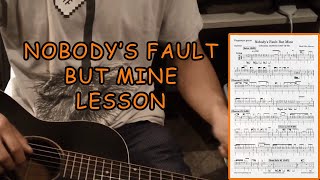 Blind Willie Johnson Lesson: Nobody's Fault But Mine (Lap Style)
